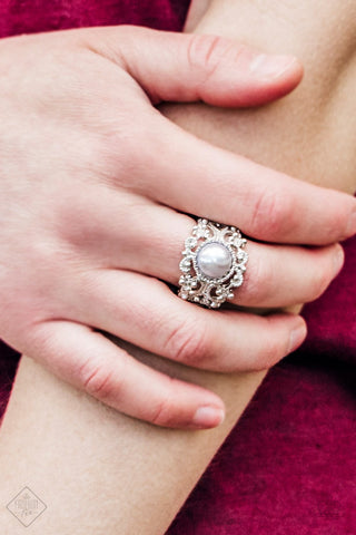 Paparazzi Accessories On The Expensive Side Silver Ring