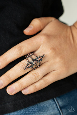 Paparazzi Accessories Westward Expansion - Copper Ring