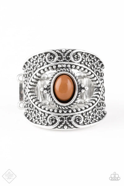 Paparazzi Accessories Totally Tourist Brown Ring