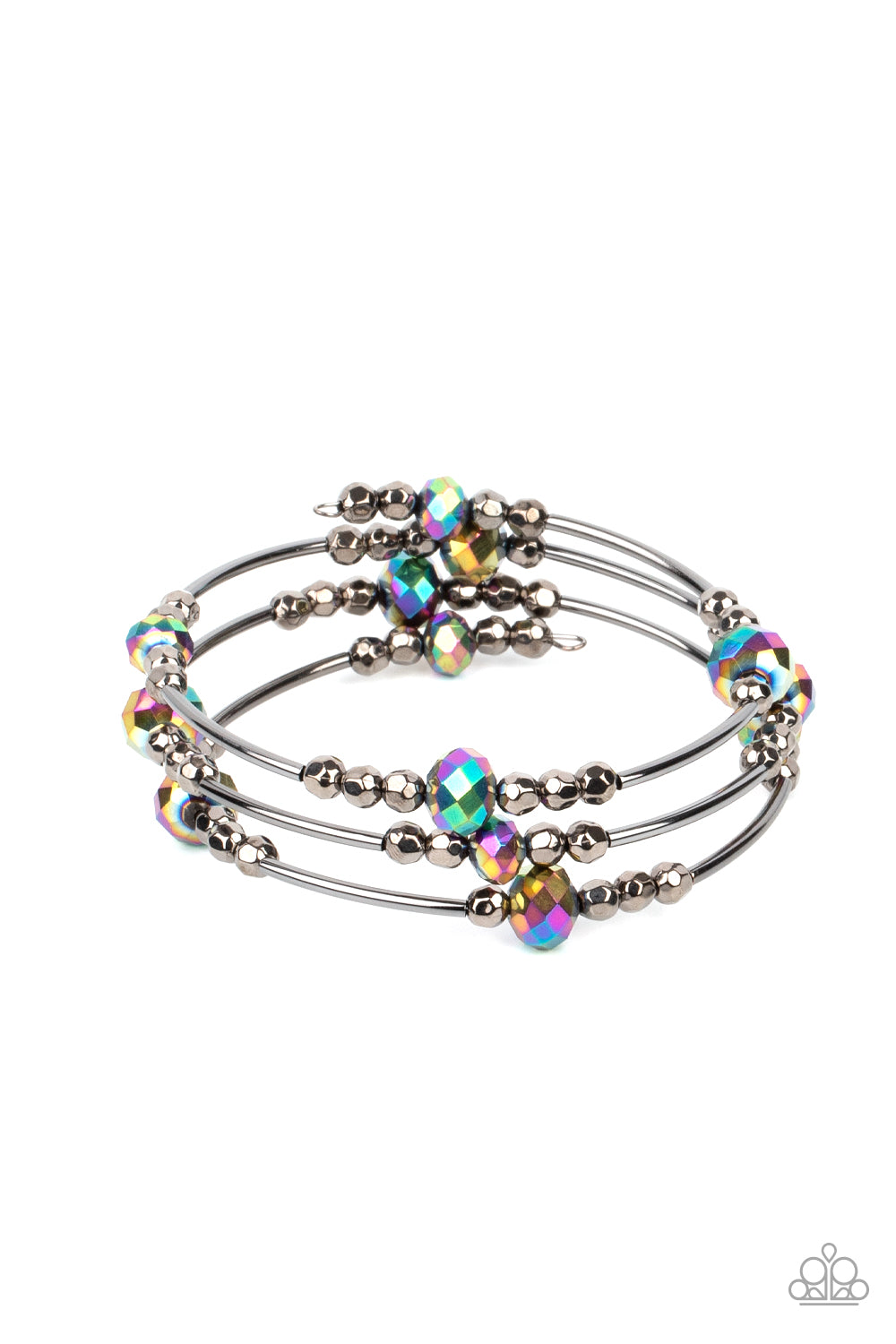 Paparazzi Accessories Showy Shimmer - Multi Bracelet Oil Spill