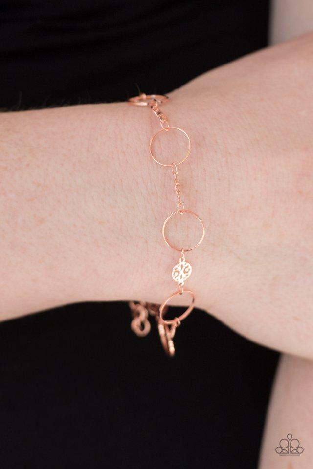 Paparazzi Accessories Dainty Delicacy - Copper Bracelet 