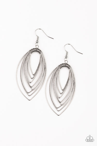 Paparazzi Accessories Walkabout Ware - Silver Earrings 